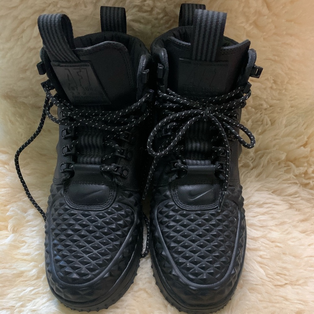 Black Nike Lunar Force 1 Duck boot 17